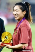 中国女足国家队球员古雅沙退役
